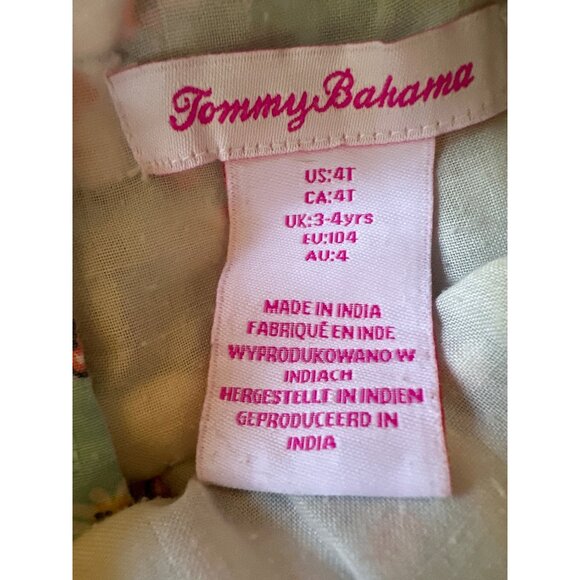 Tommy Bahama Floral Print Toddler Dress 4T - Picture 2 of 4